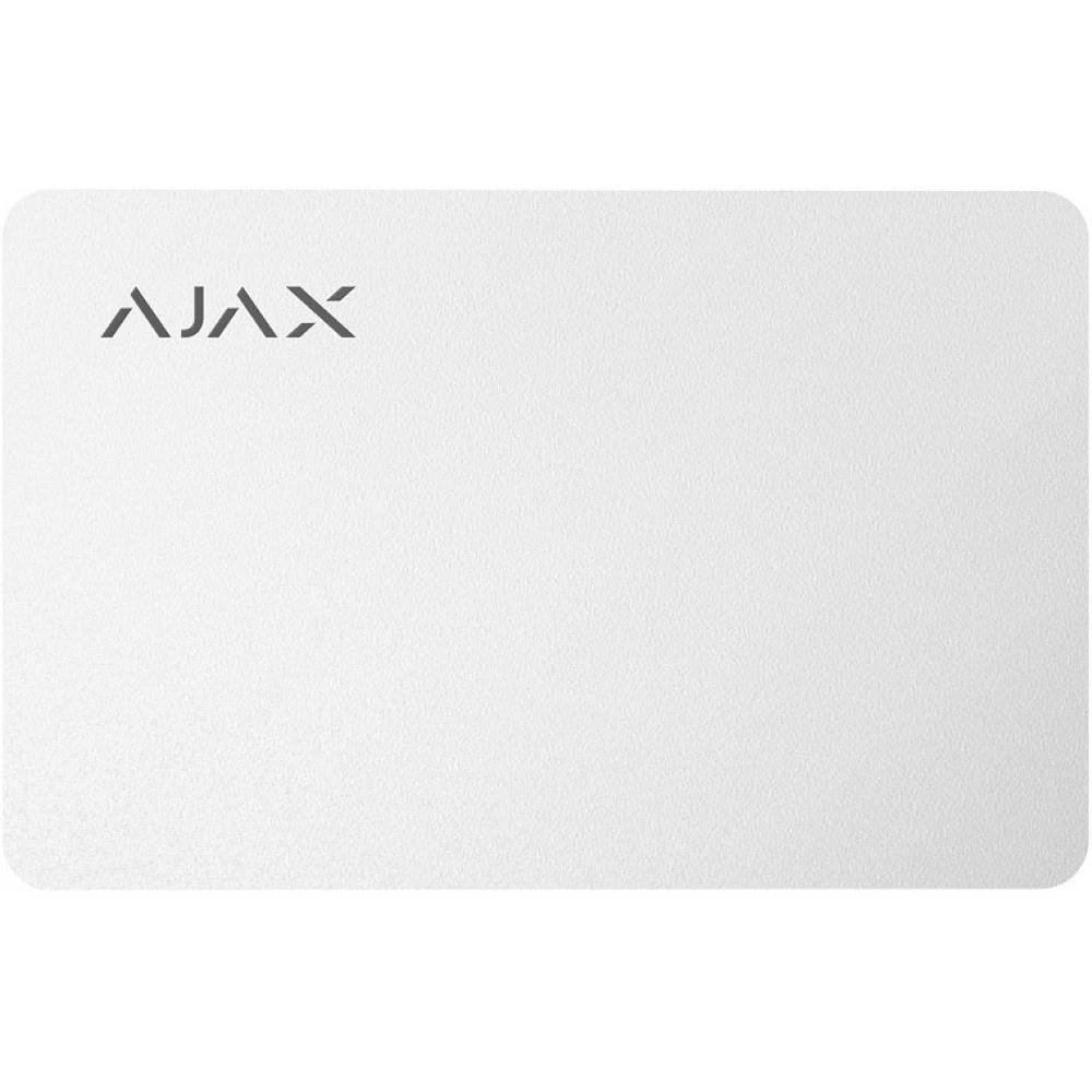 AJAX SYSTEMS Pass beléptető kártya fehér 3 db