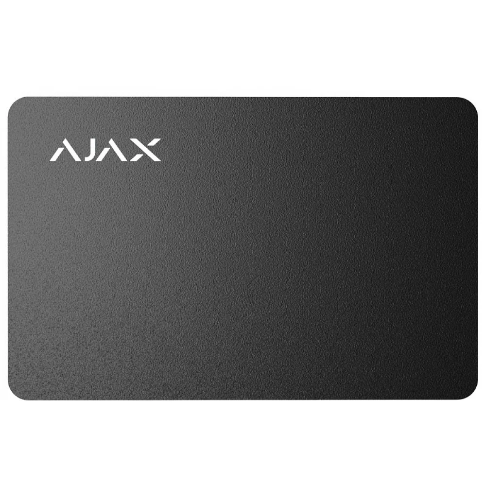 AJAX SYSTEMS Pass beléptető kártya fekete 10 db