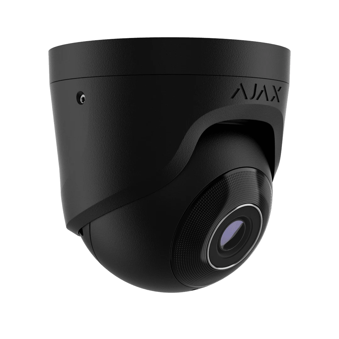 AJAX SYSTEMS TurretCam 5MP turretkamera 2.8 mm fekete