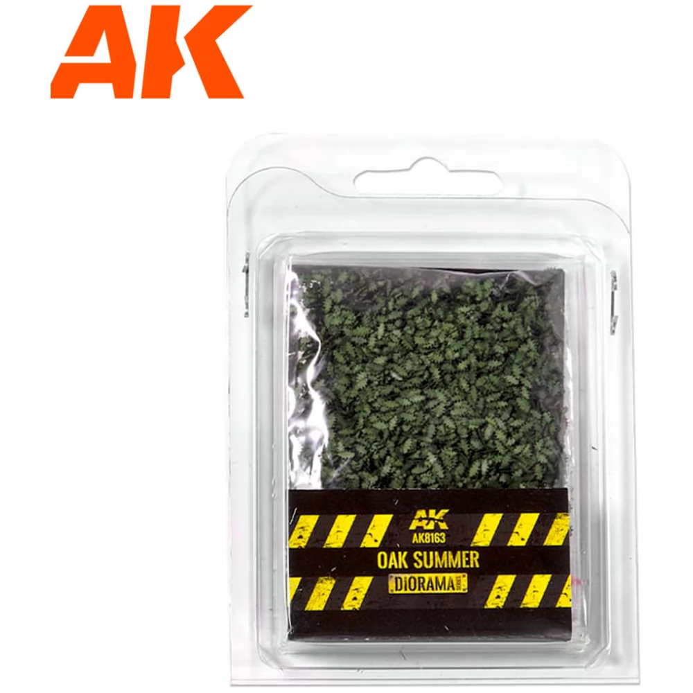 AK INTERACTIVE 1/35 Oak Summer Leaves nyári tölgyfa levelek dioráma kiegészítő 7g