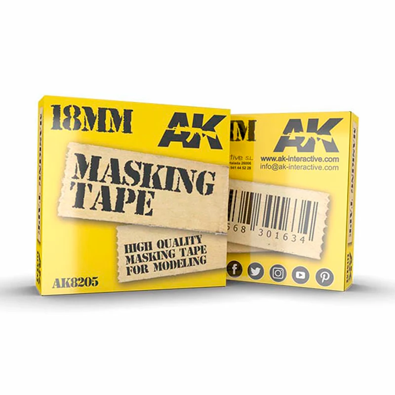 AK INTERACTIVE 18mm Masking Tape maszkoló szalag
