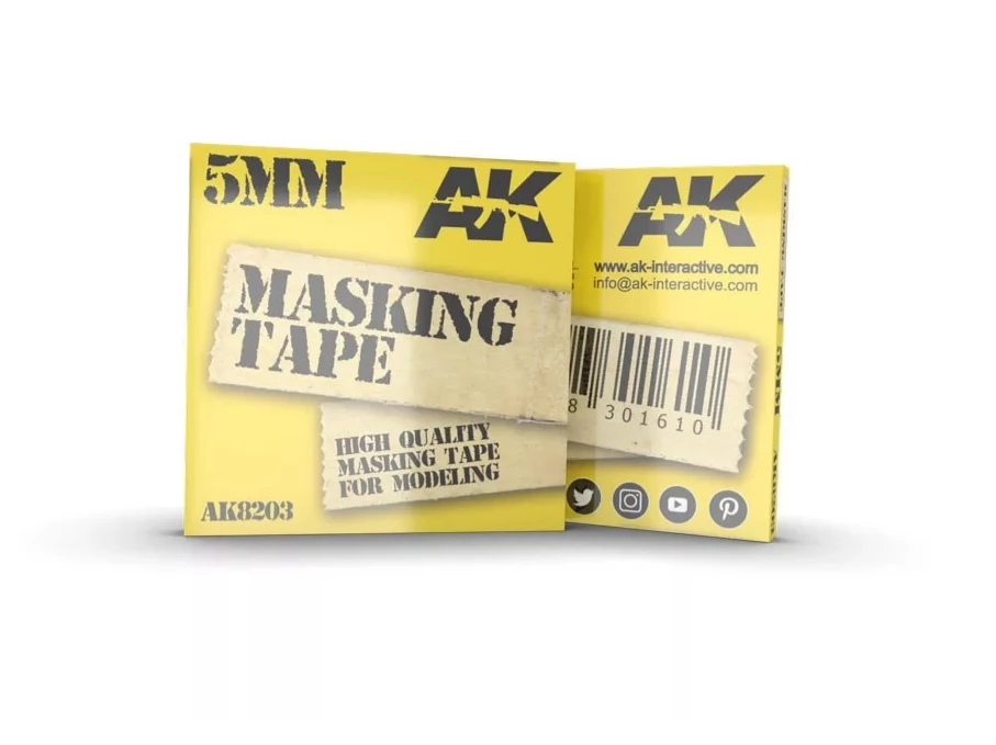 AK INTERACTIVE 5mm Masking Tape maszkoló szalag