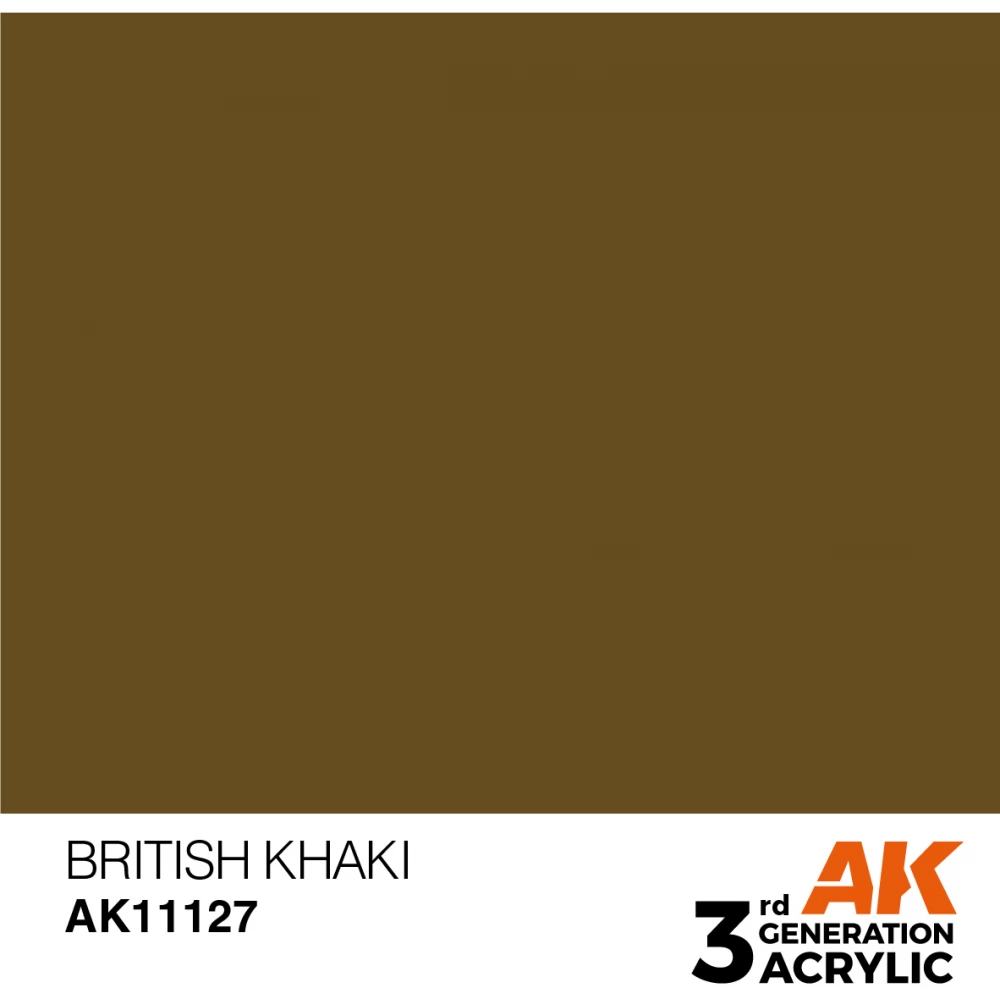 AK INTERACTIVE Acrylic Modelling Colors - British Khaki akrilfesték 17ml