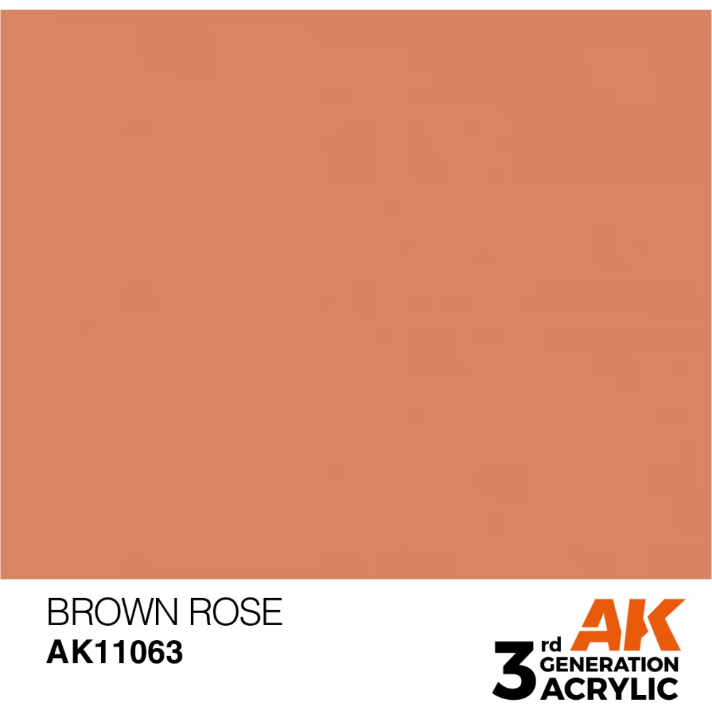 AK INTERACTIVE Acrylic Modelling Colors - Brown Rose rozsaszín akrilfesték 17ml