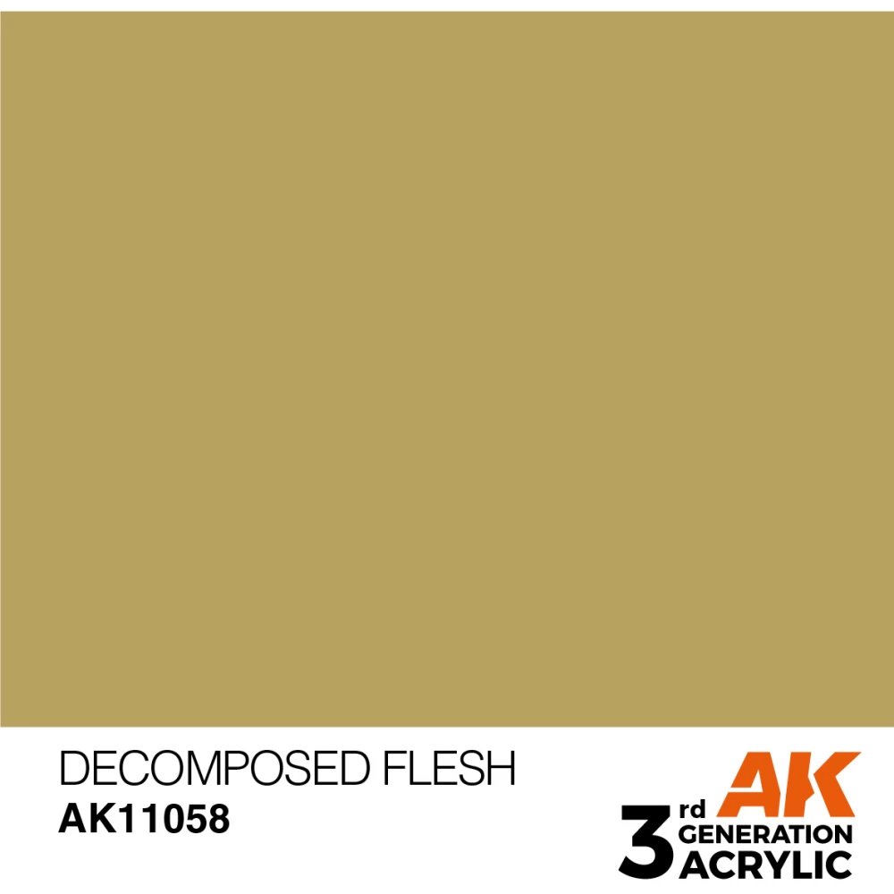 AK INTERACTIVE Acrylic Modelling Colors - Decomposed Flesh drapp akrilfesték 17ml