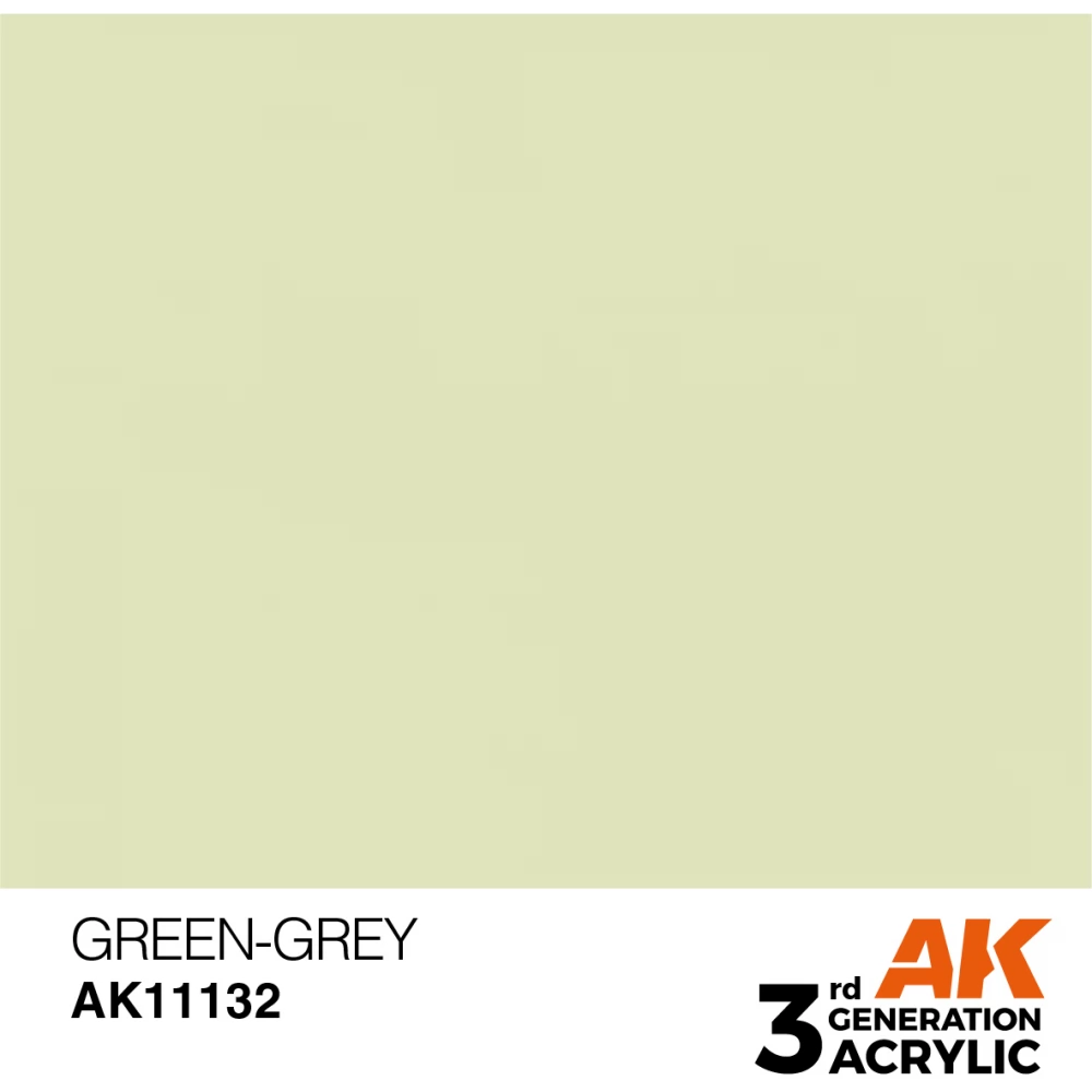 AK INTERACTIVE Acrylic Modelling Colors - Green-Grey szürkés-zöld akrilfesték 17ml