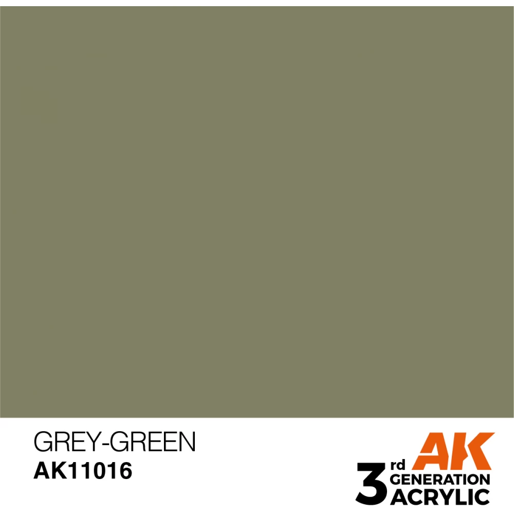 AK INTERACTIVE Acrylic Modelling Colors - Grey-Green szürkés-zöld akrilfesték 17ml