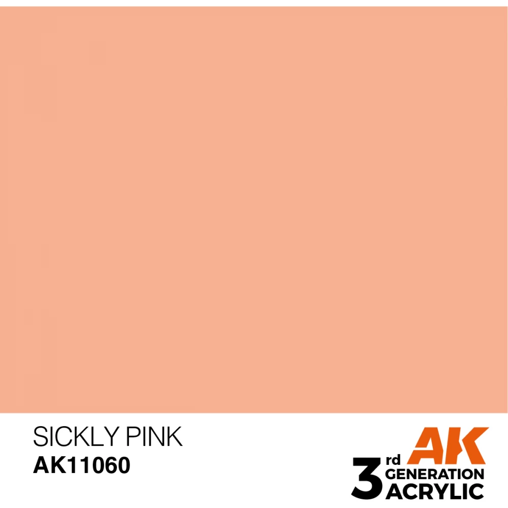 AK INTERACTIVE Acrylic Modelling Colors - Sickly Pink rózsaszín akrilfesték 17ml