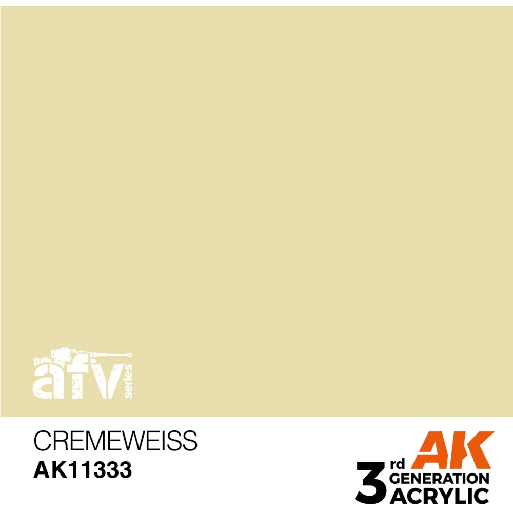 AK INTERACTIVE AFV Cremeweiss krém színű akrilfesték 17ml