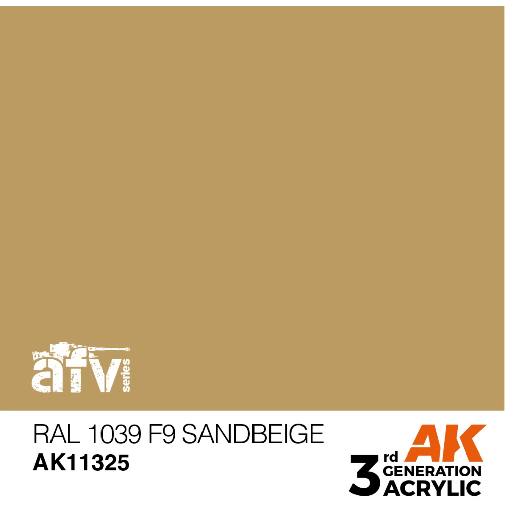 AK INTERACTIVE AFV Ral 1039 F9 Sandbeige akrilfesték 17ml