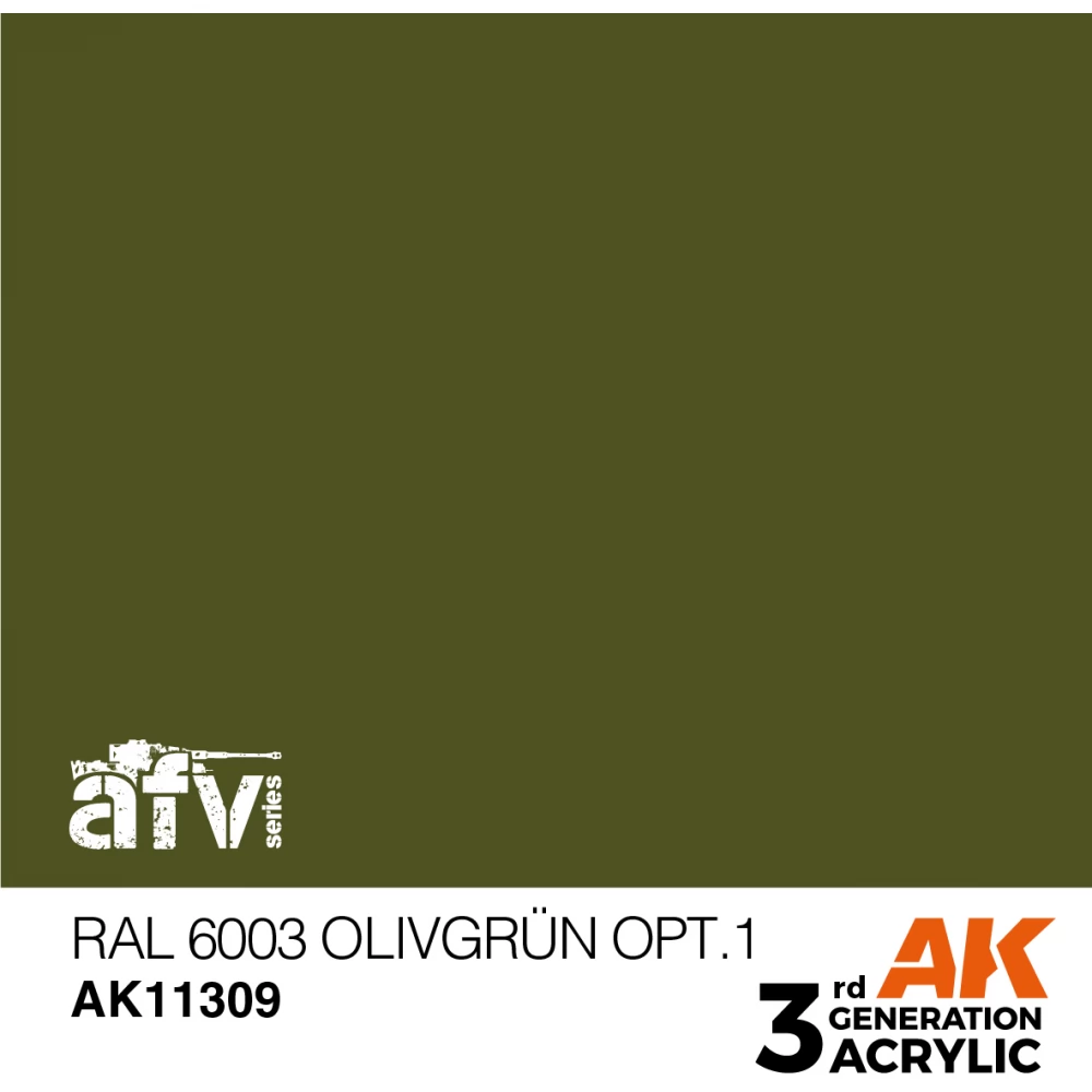 AK INTERACTIVE AFV Ral 6003 Olivgrün Opt.1 akrilfesték 17ml