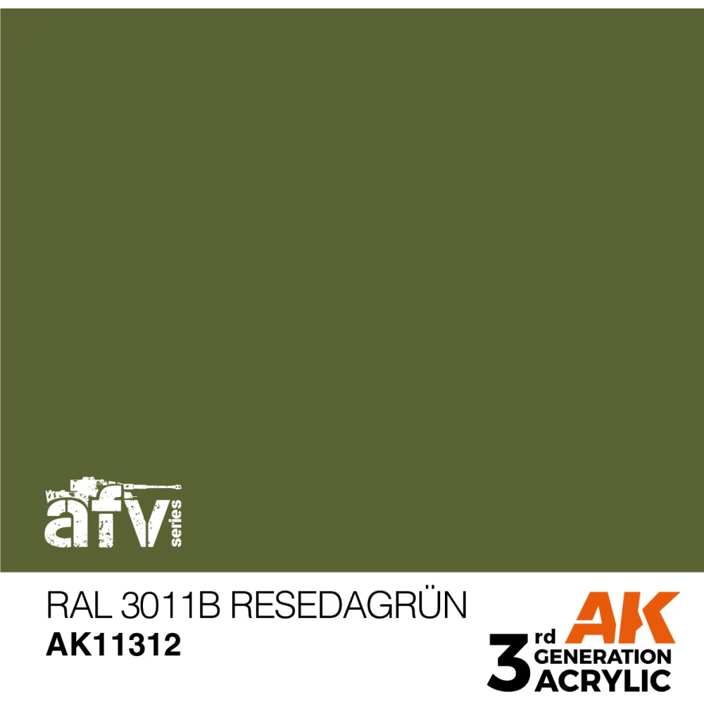 AK INTERACTIVE AFV Ral 6011B Resedagrün akrilfesték 17ml