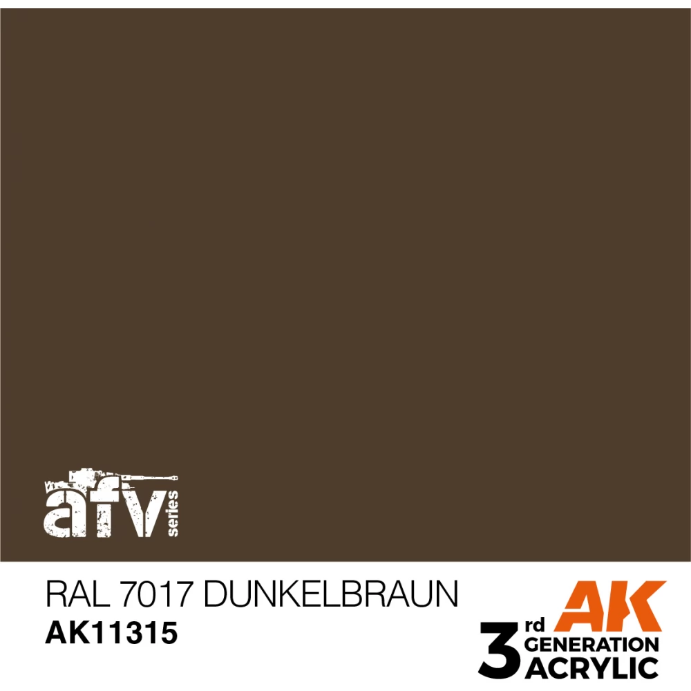 AK INTERACTIVE AFV Ral 7017 Dunkelbraun akrilfesték 17ml