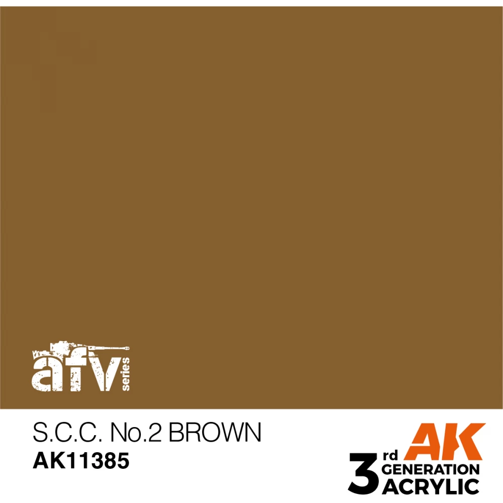 AK INTERACTIVE AFV S.C.C. No.2 Brown akrilfesték 17ml