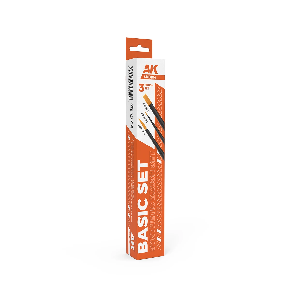 AK INTERACTIVE Alap ecsetkészlet 3 darabos