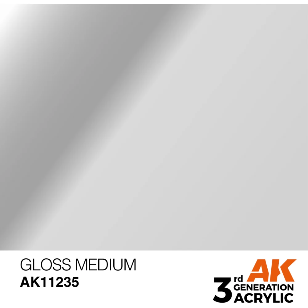 AK INTERACTIVE Auxiliary Modelling Products - Gloss Medium fényes effekt akrilfesték 17ml