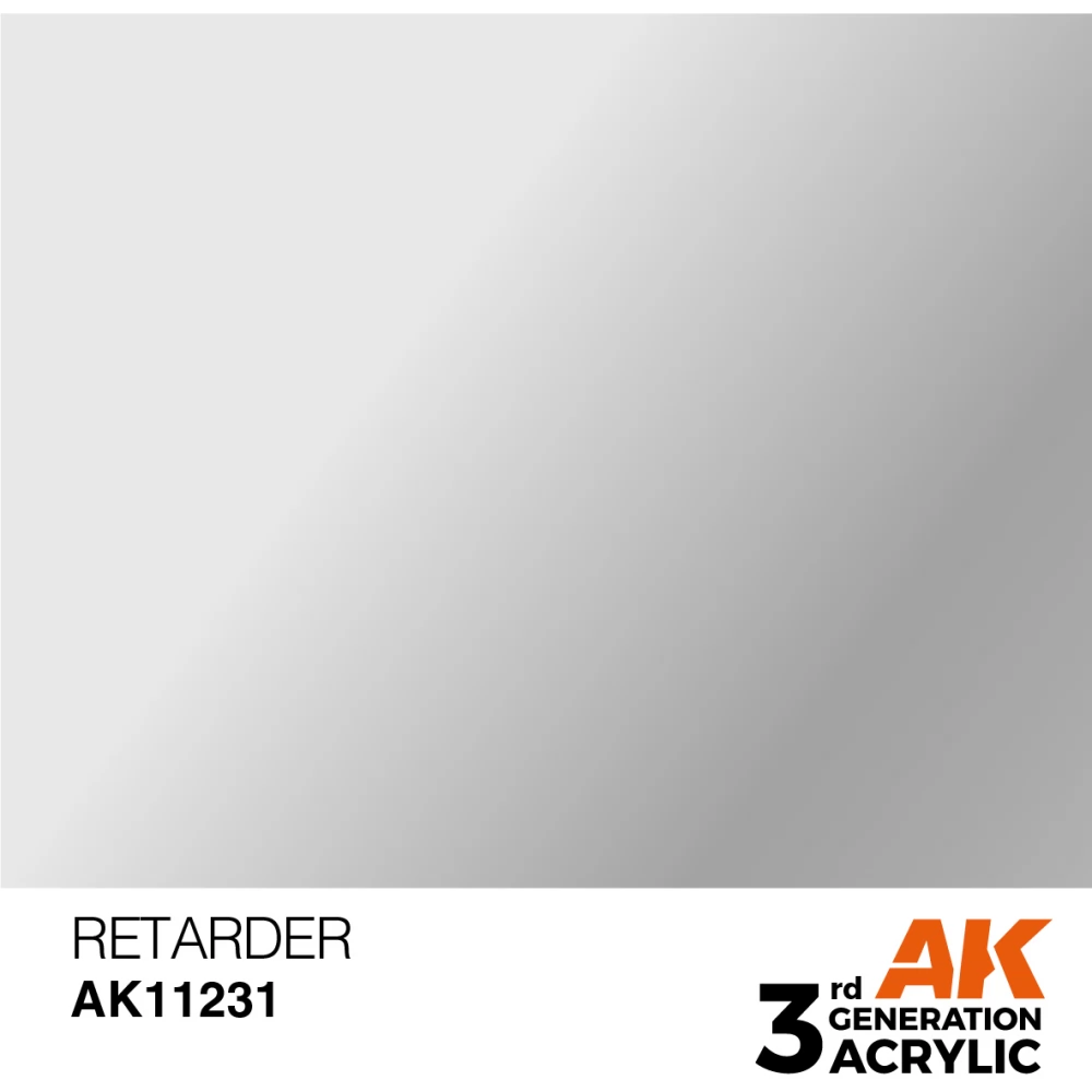 AK INTERACTIVE Auxiliary Modelling Products - Retarder száradás lassító akrilfesték 17ml