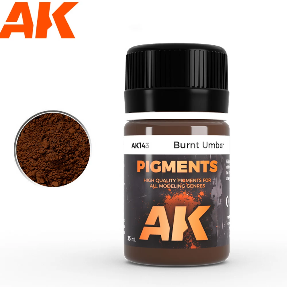 AK INTERACTIVE Burnt Umber pigment 35ml