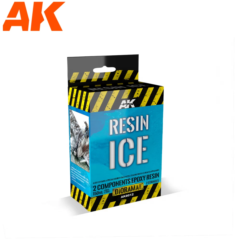AK INTERACTIVE Diorama Resin Ice jég öntőkészlet