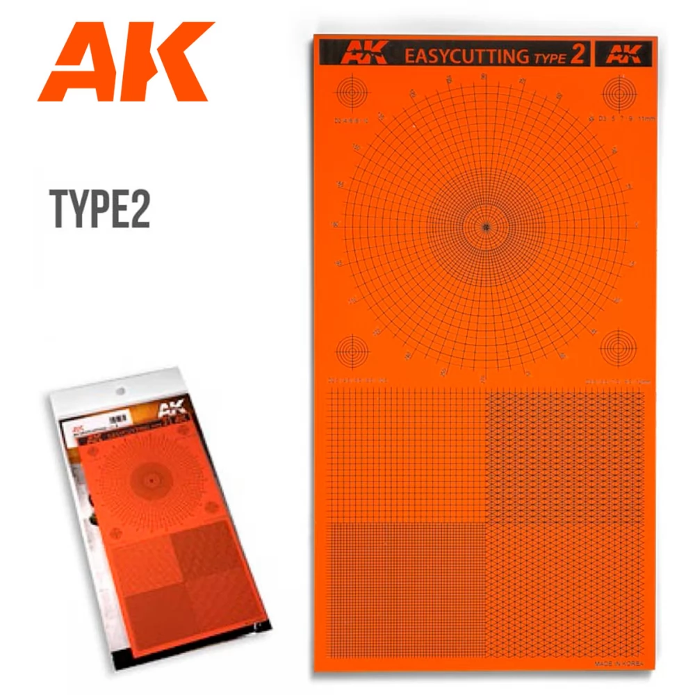 AK INTERACTIVE Easycutting Board Type 2 vonalvezető vágáshoz