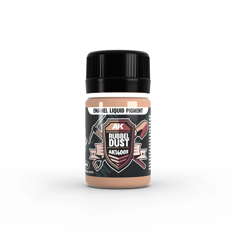 AK INTERACTIVE Enamel Liquid Pigment Rubble Dust törmelék por folyékony pigment 35ml