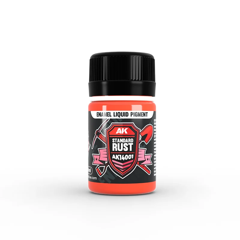AK INTERACTIVE Enamel Liquid Pigment Standard Rust sima rozsda folyékony pigment 35ml