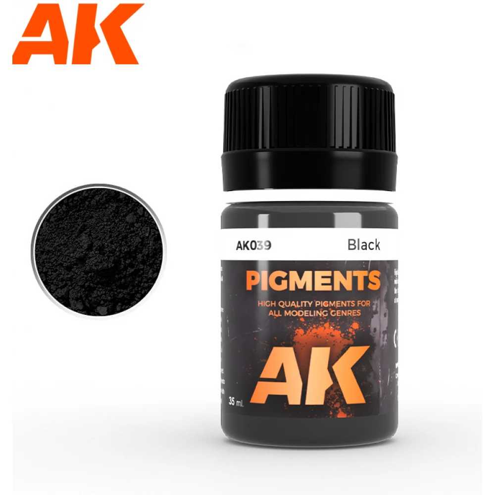 AK INTERACTIVE Fekete pigment 35ml