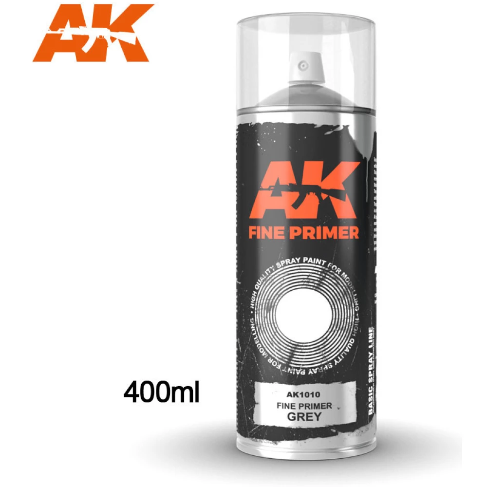 AK INTERACTIVE Fine Primer Grey - Spra
