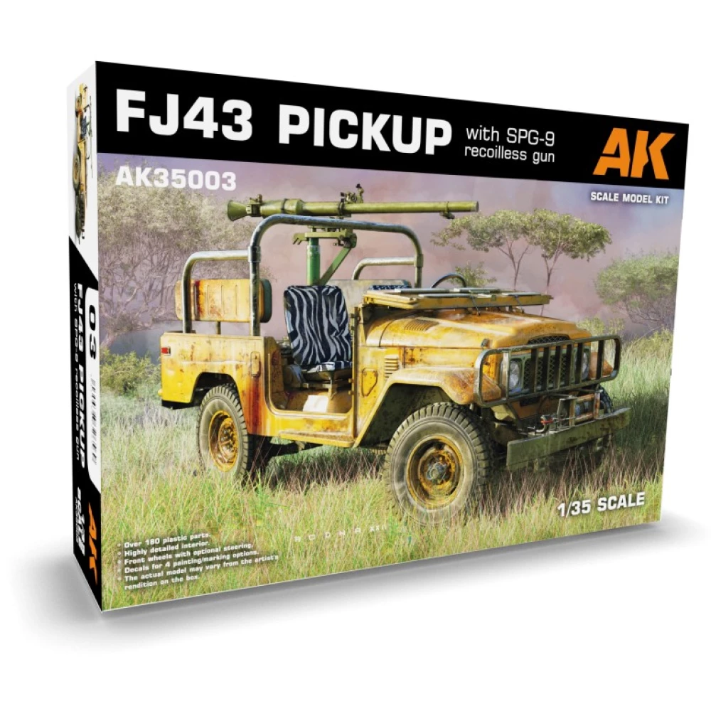 AK INTERACTIVE Fj43 Pickup With Spg-9