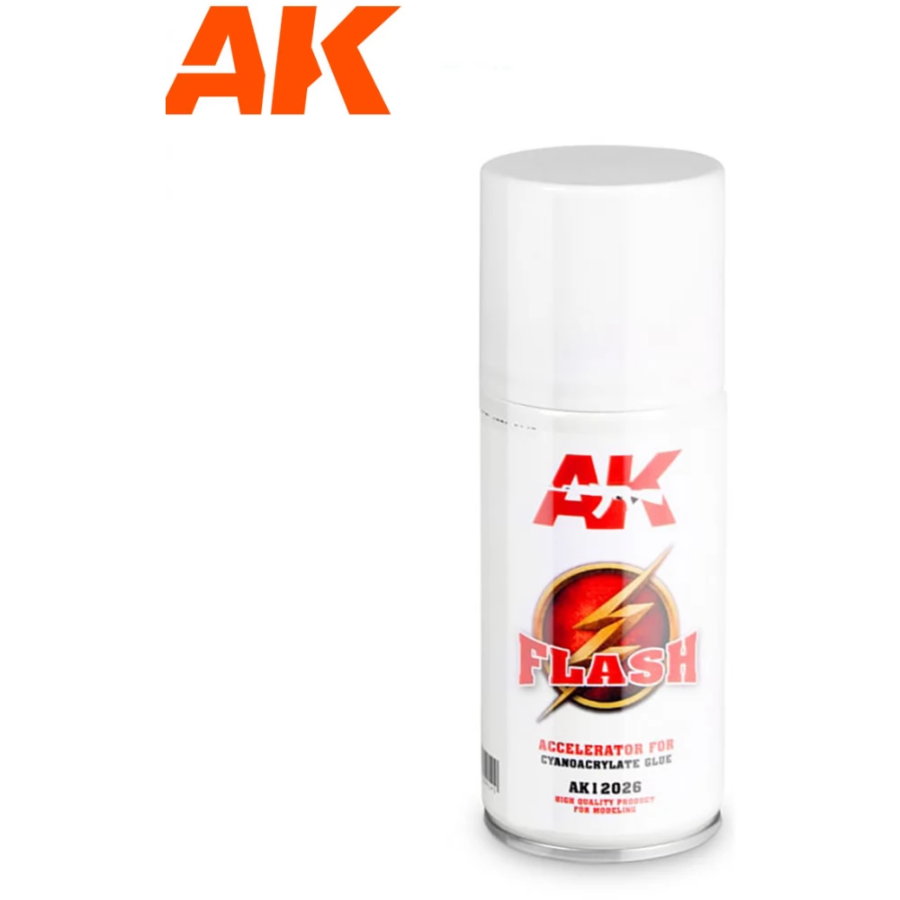 AK INTERACTIVE Flash Accelerator For Cyanoacrylate ragasztó száradását gyorsító spray 150ml