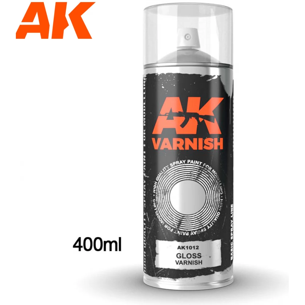 AK INTERACTIVE Gloss Varnish fényes lakk spray 400ml