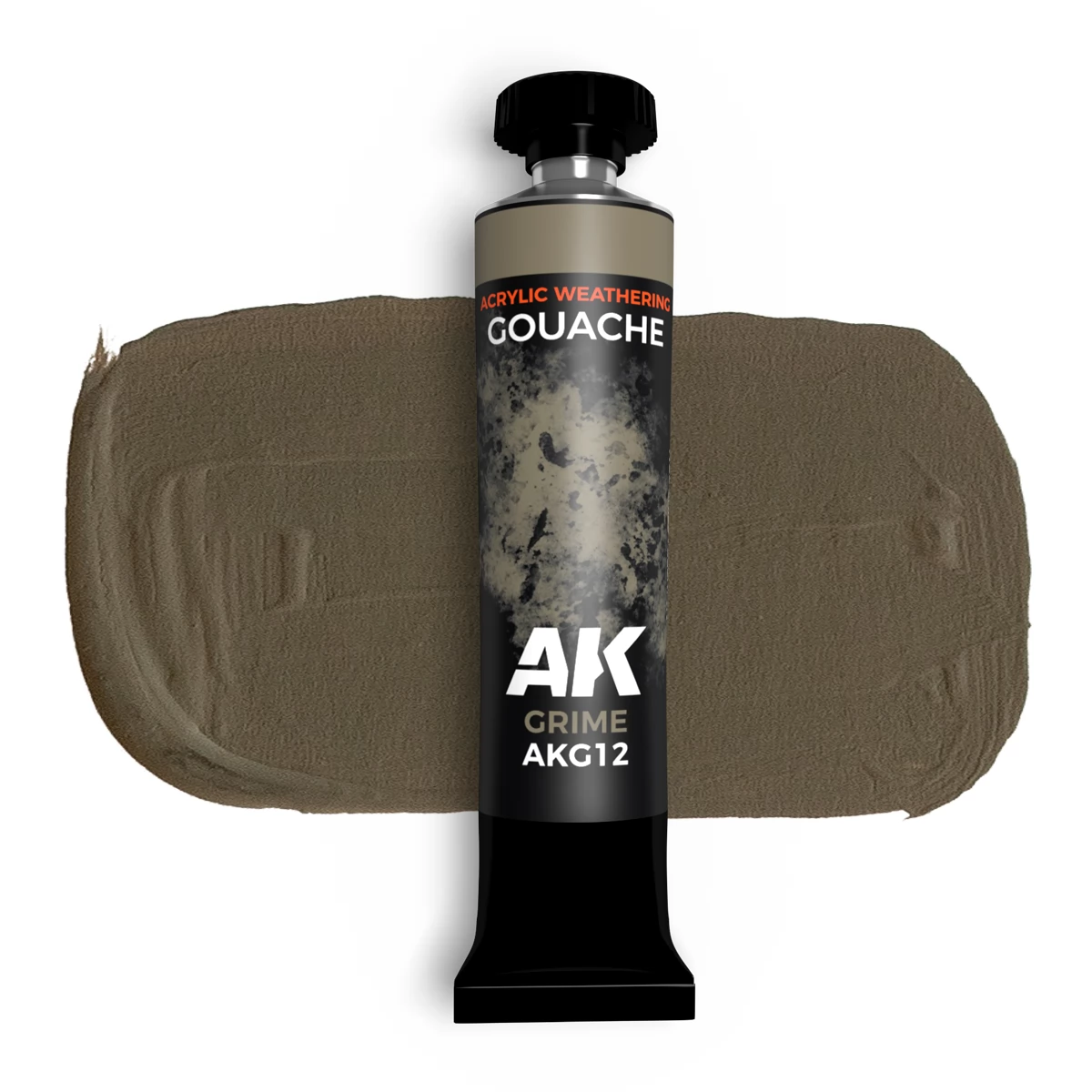 AK INTERACTIVE Gouache Grime barna festék 20ml