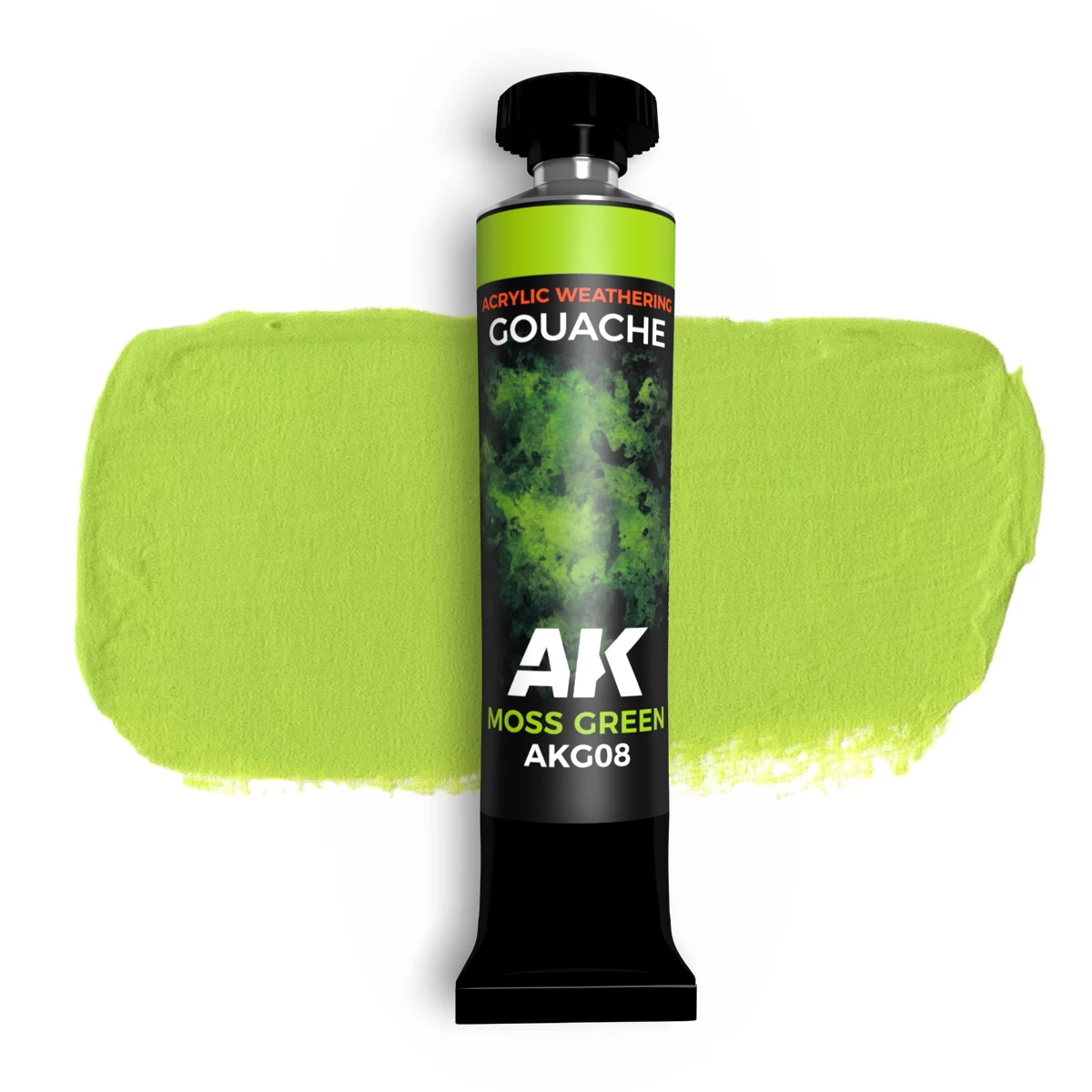 AK INTERACTIVE Gouache Moss Green mohazöld festék 20ml