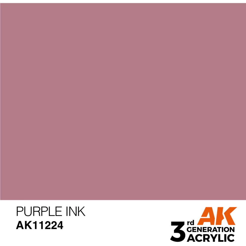 AK INTERACTIVE INK Modelling Colors - Purple lila akrilfesték 17ml