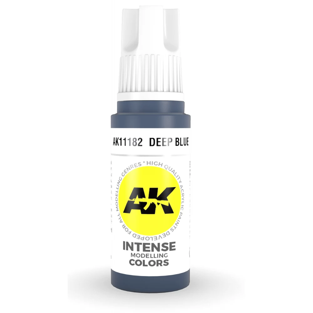 AK INTERACTIVE Intense Modelling Colors Deep Blue sötétkék akrilfesték 17ml