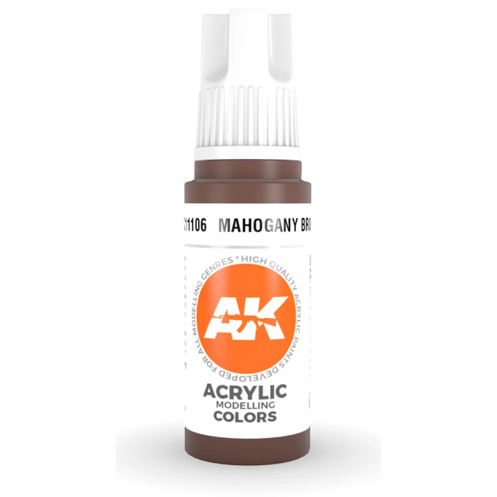 AK INTERACTIVE Mahogany Brown 17ml