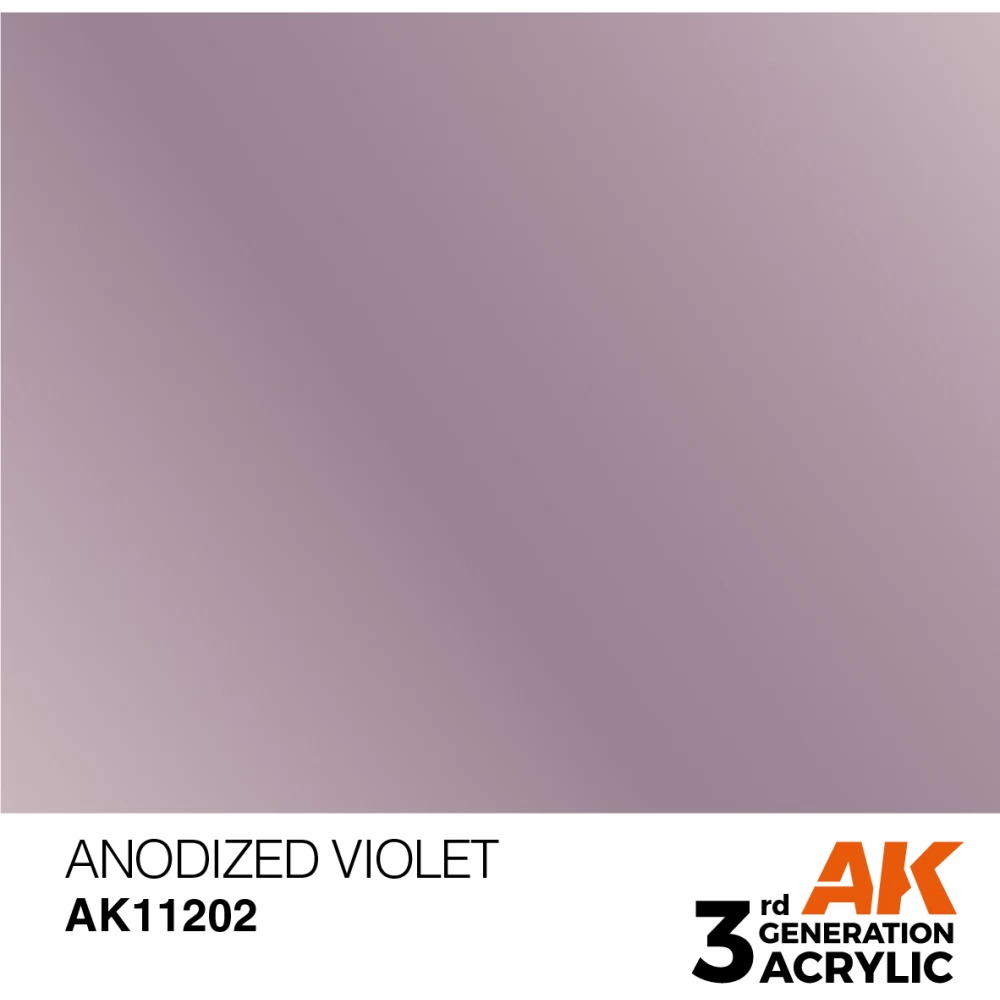 AK INTERACTIVE Metallic Modelling Colors - Anodized Violet ibolya akrilfesték 17ml