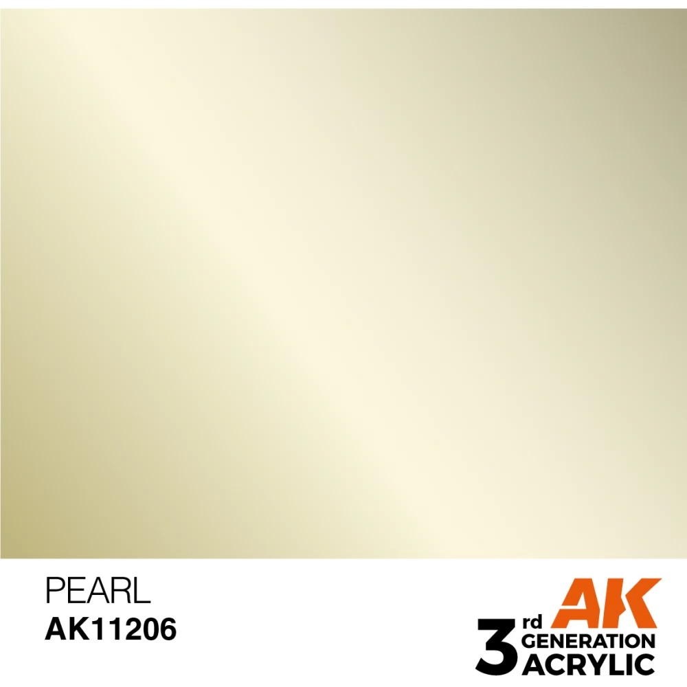AK INTERACTIVE Metallic Modelling Colors - Pearl akrilfesték 17ml