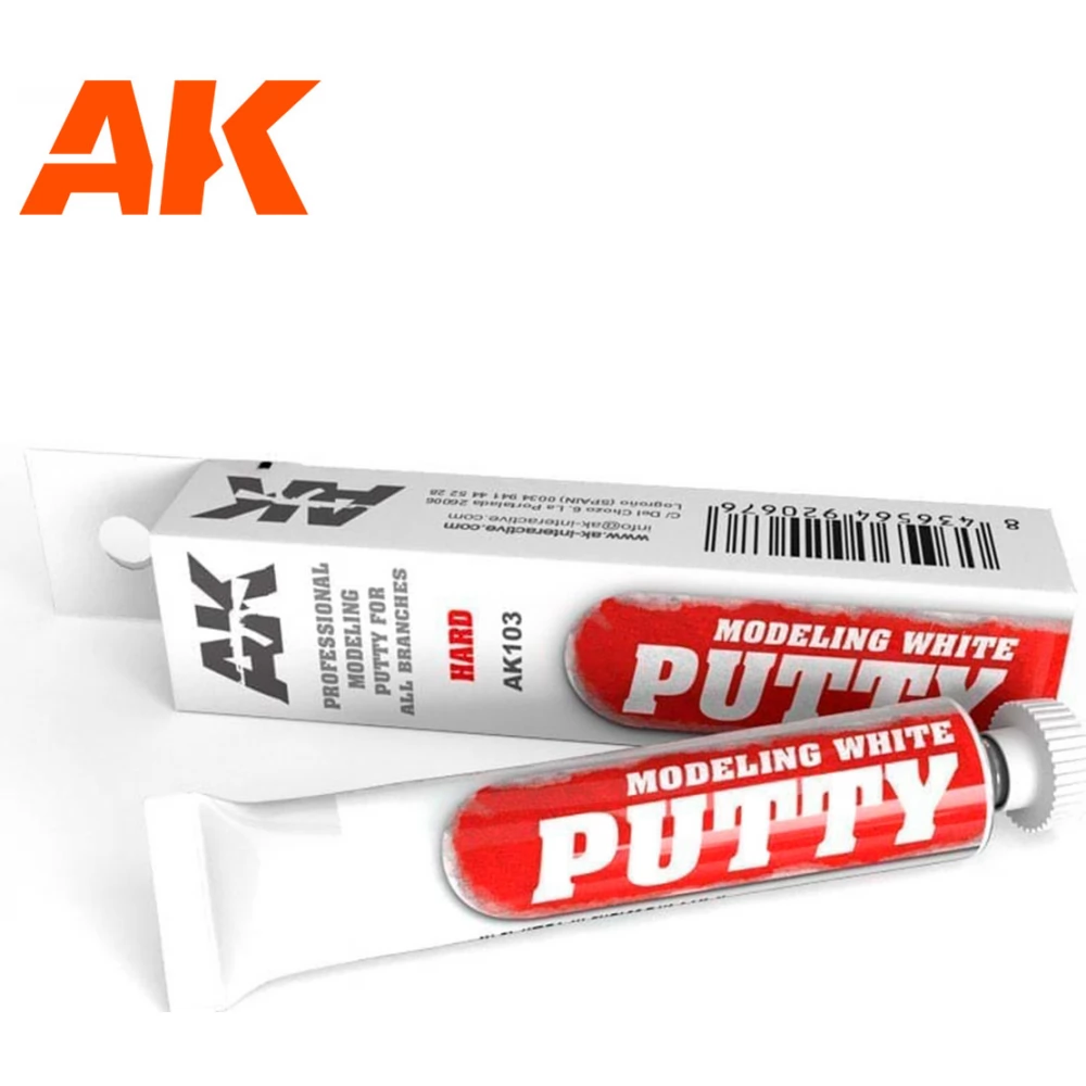 AK INTERACTIVE Modeling White Putty hézagkitöltő 20 ml