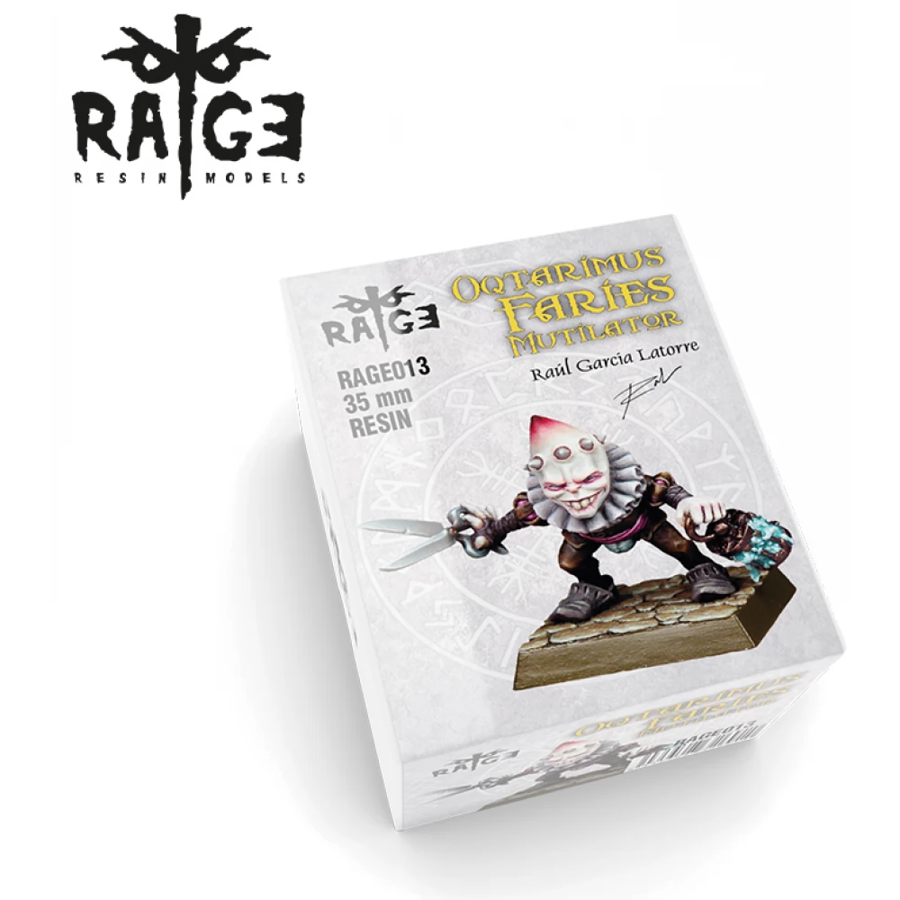 AK INTERACTIVE Rage Resin Models Oqtarimus Faries Mutilator figura
