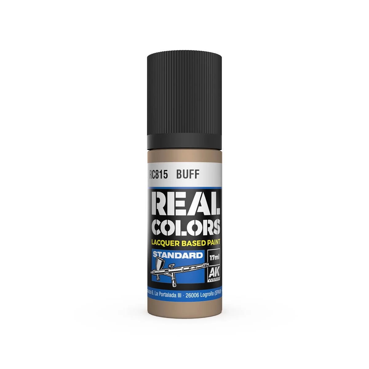 AK INTERACTIVE Real Colors Lacquer Based Paint Buff drapp lakk alapú festék 17ml