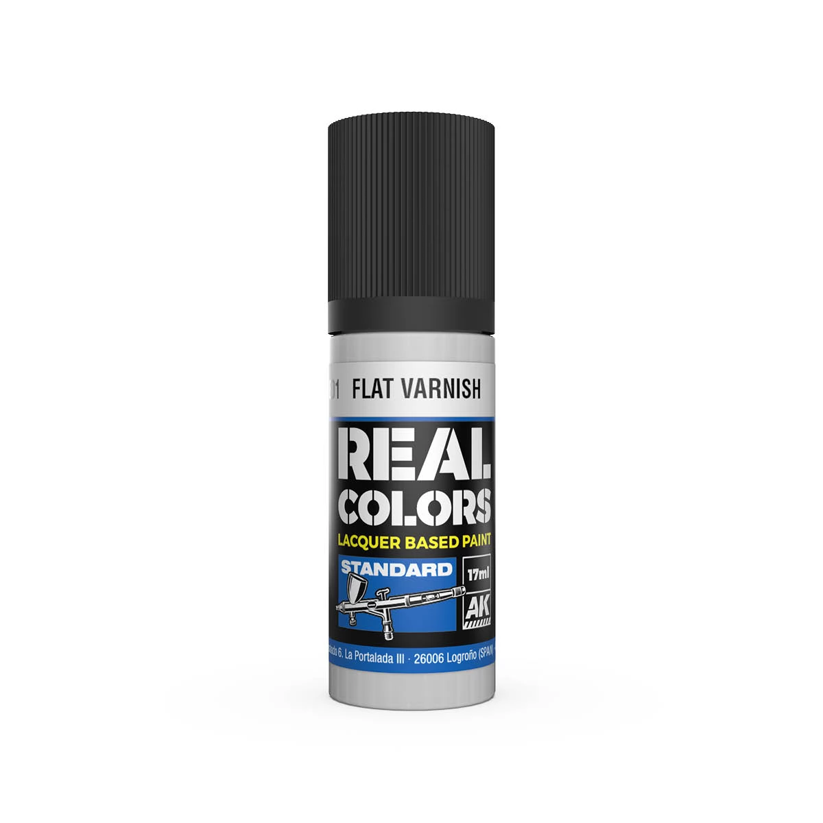AK INTERACTIVE Real Colors Lacquer Based Paint Flat Varnish matt átlátszó lakk 17ml