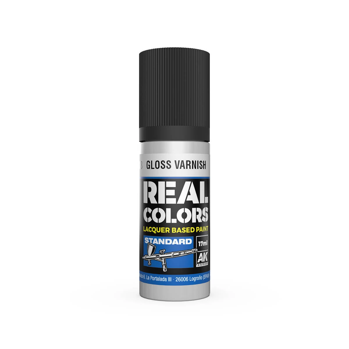 AK INTERACTIVE Real Colors Lacquer Based Paint Gloss Varnish fényes átlátszó lakk 17ml