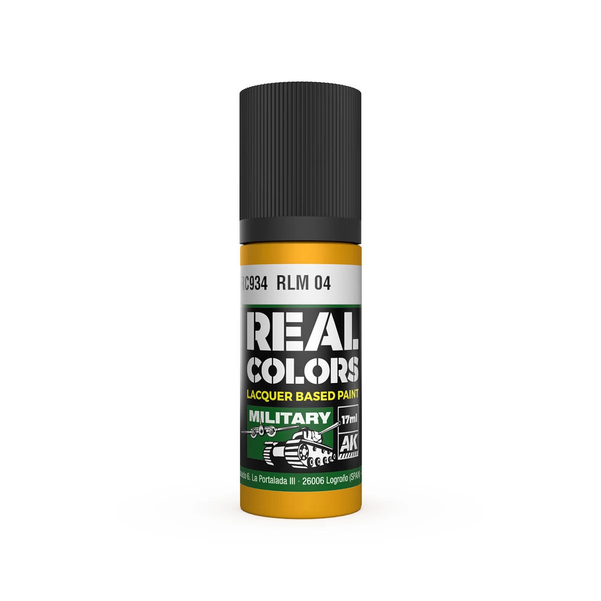 AK INTERACTIVE Real Colors Lacquer Based Paint RLM 04 lakk alapú festék 17ml
