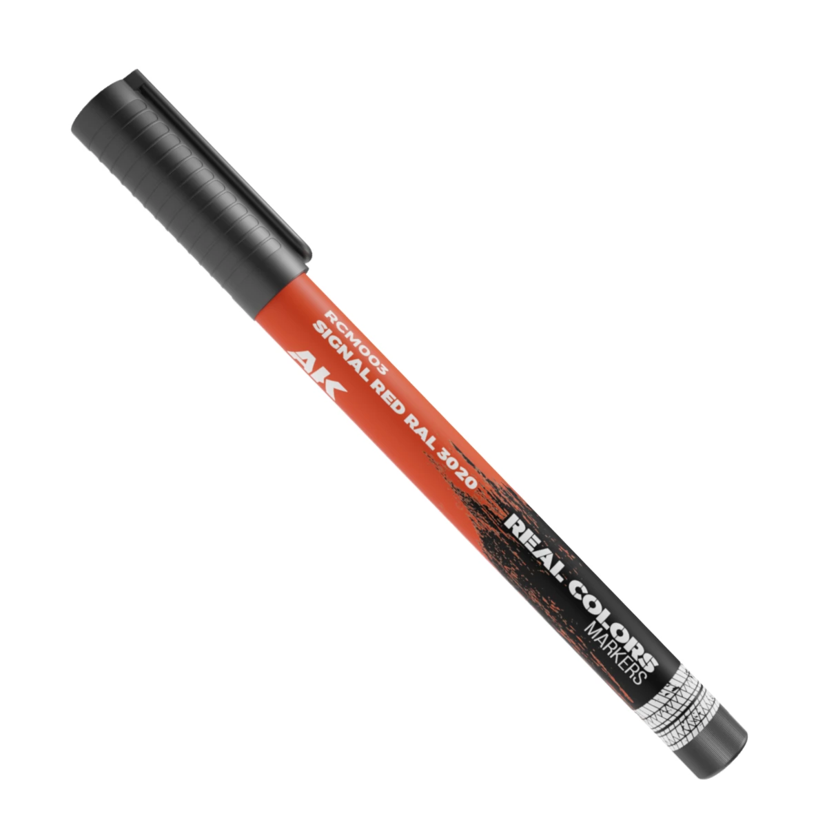 AK INTERACTIVE Real Colors Markers Signal Red RAL 3020 vörös akril festék toll