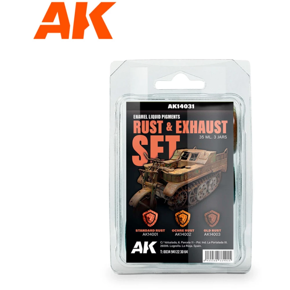 AK INTERACTIVE Rust & Exhaust Set - Li