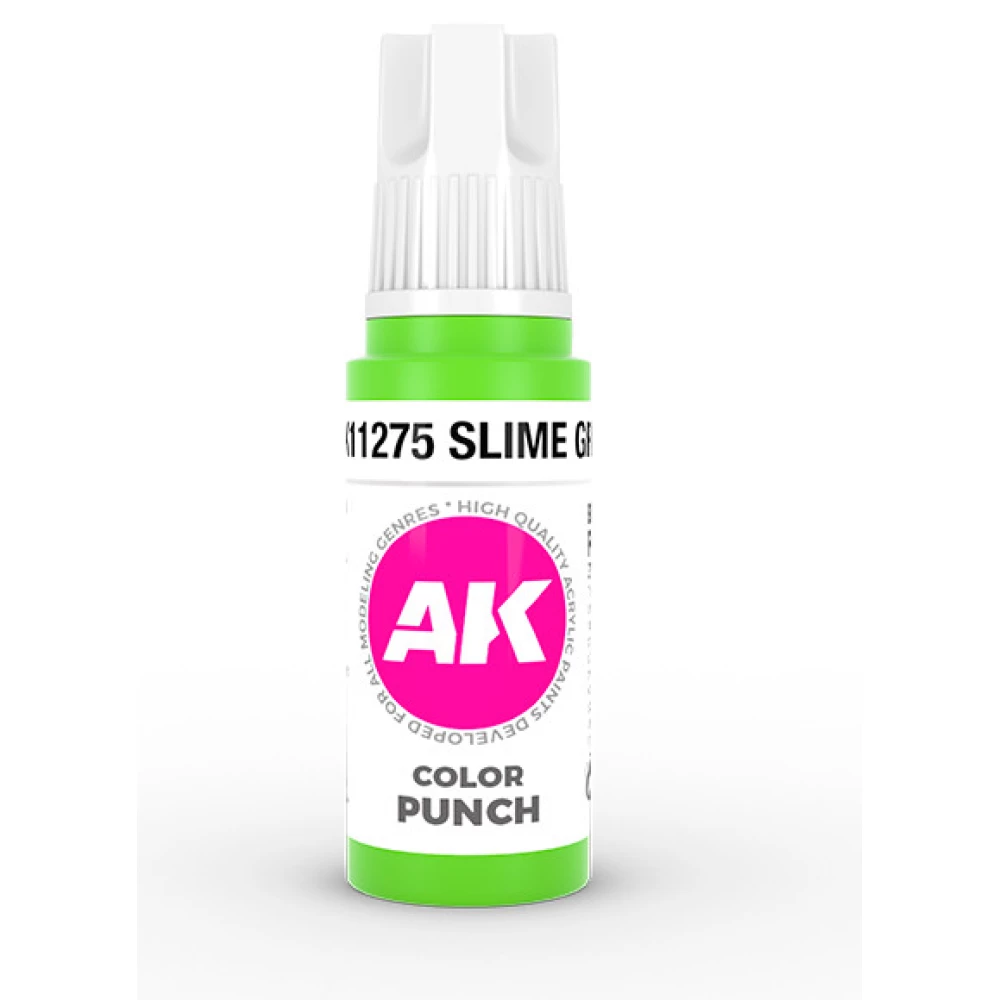 AK INTERACTIVE Slime Green Color Punch