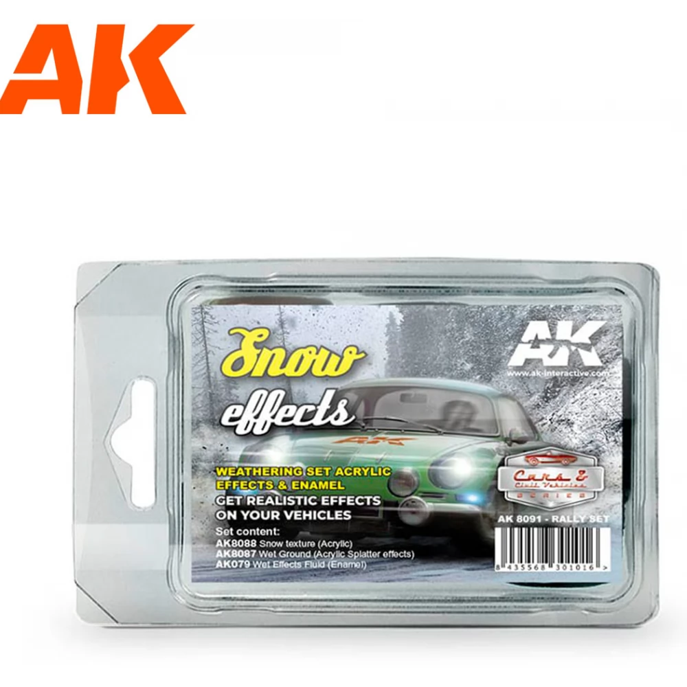 AK INTERACTIVE Snow Effects Rally Set havas effekt készlet
