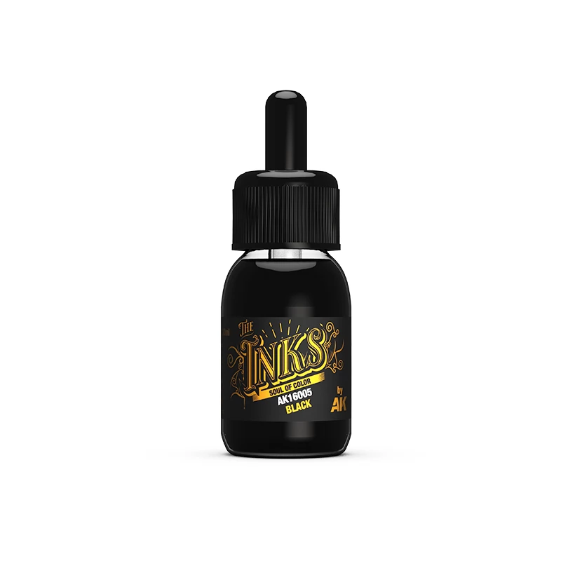 AK INTERACTIVE Soul of Colors The Inks Vantablack tinta 30ml