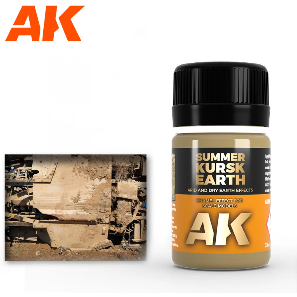 AK INTERACTIVE Summer Kursk Earth Effects enamel effekt festék